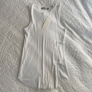 Vince White Tank Top